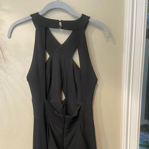 BCBG Maxarzia floor length strappy gown